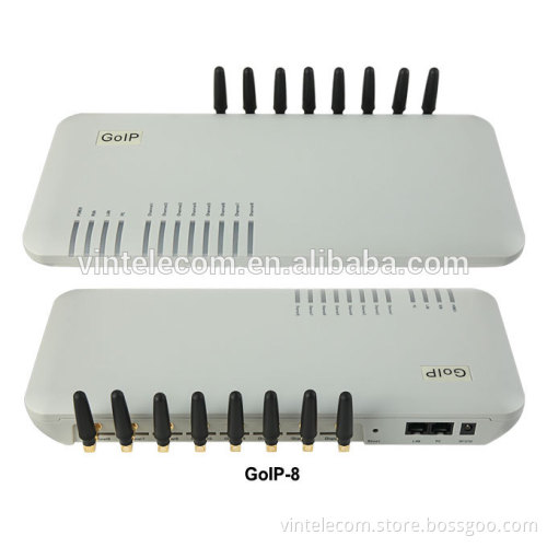VOIP Gateway with 8 ports GOIP8